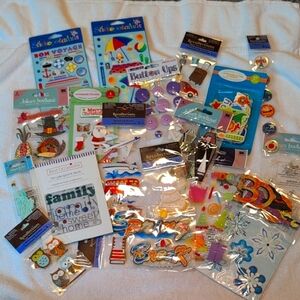 Colorful Scrapbooking Embellishments Set #2